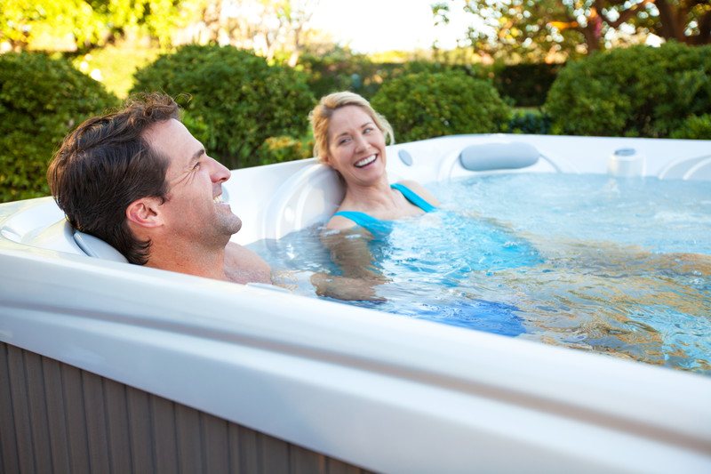 Soak in your hot tub every day in order to experience stress and tension relief.